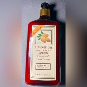Almond Oil‎ Hand & Body Lotion Infused W/ Sweet Orange, 24 Oz